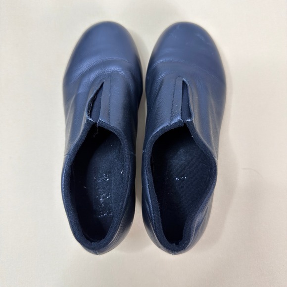 Other - Bloch Tap-Flex S0389 Black Leather Slip-On Tap Shoes Size 13.5 Kids